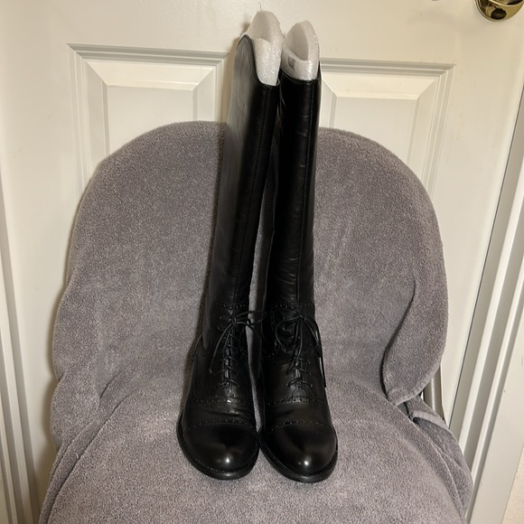 Brand New Franco Sarto Sz. 7.5 Leather Boots - Picture 6 of 10